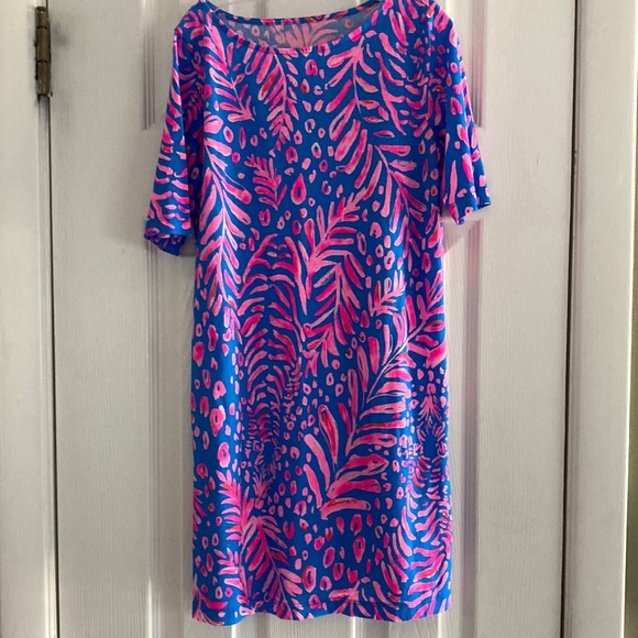 Lilly Pulitzer Other - LILLY PULITZER GLENN DRESS IN PUNDY BLUE SIZE L 8/10